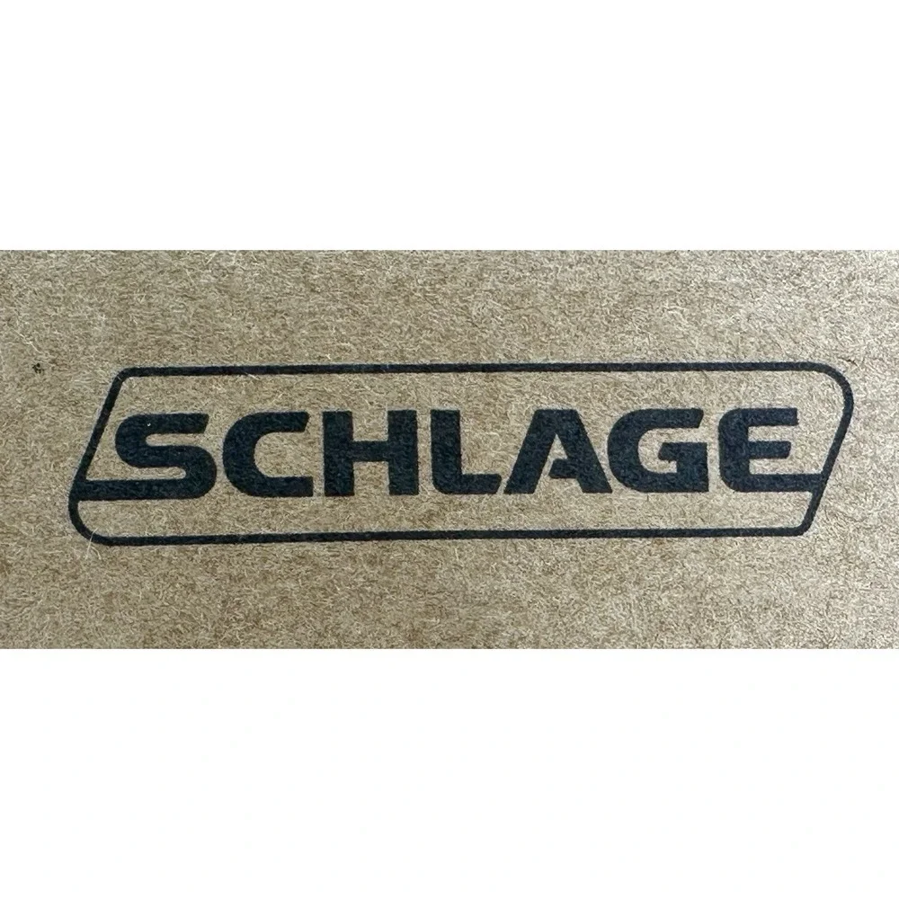 NEW SCHLAGE HINGE PIN DOOR STOP BLACK 70A-716A